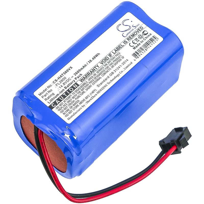 Li-ion Battery Fits Haier, Tab-t550wsc, Tab-t560h, 14.8v, 2600mah Vacuum Cameron Sino Technology Limited
