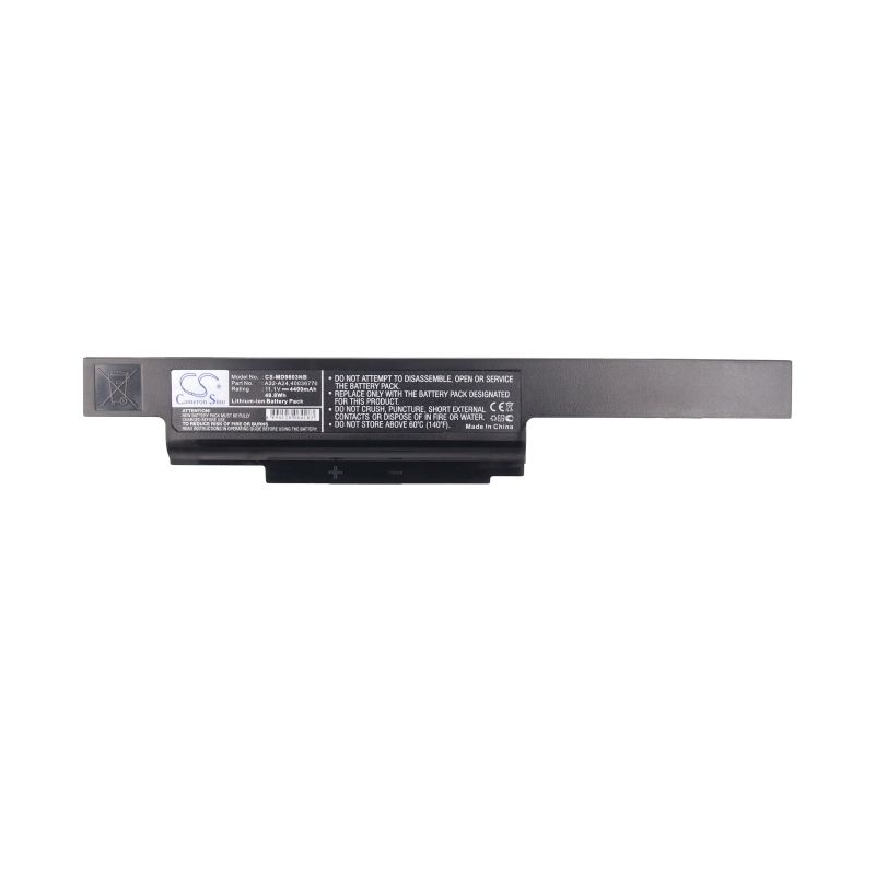 Li-ion Battery fits Hasee, a300, a350, a400 T4300 11.1V, 4400mAh Notebook & Laptop Cameron Sino Technology Limited