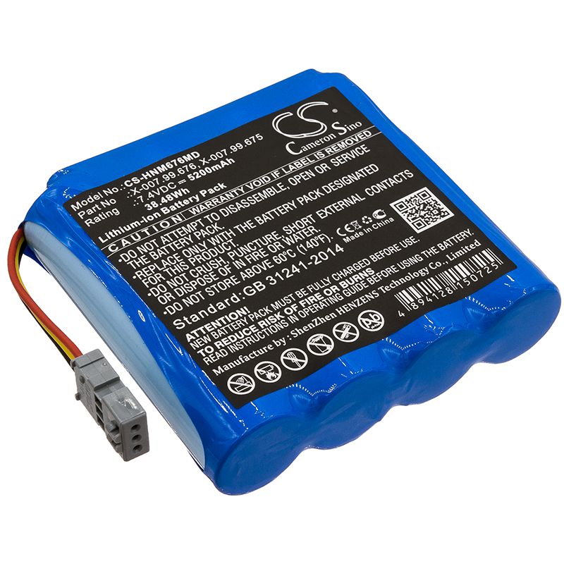 Li-ion Battery Fits Heine, Mpack, Mpack Ll 7.4v, 5200mah Medical Cameron Sino Technology Limited