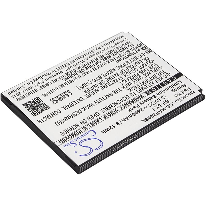 Li-ion Battery fits Highscreen, boost2, boost2 se, pure f 3.8V, 2400mAh Mobile & SmartPhone Cameron Sino Technology Limited