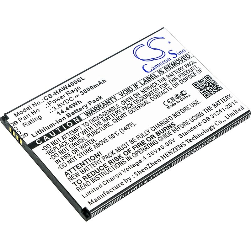 Li-ion Battery fits Highscreen, power rage 3.8V, 3800mAh Communications Cameron Sino Technology Limited (Suspended)