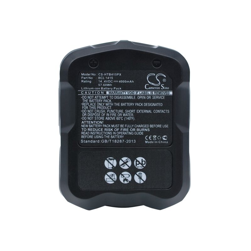 Li-ion Battery Fits Hitachi, C-2, Cj 14dl, Dh 14dl 14.4v, 4000mah Power Tools Cameron Sino Technology Limited