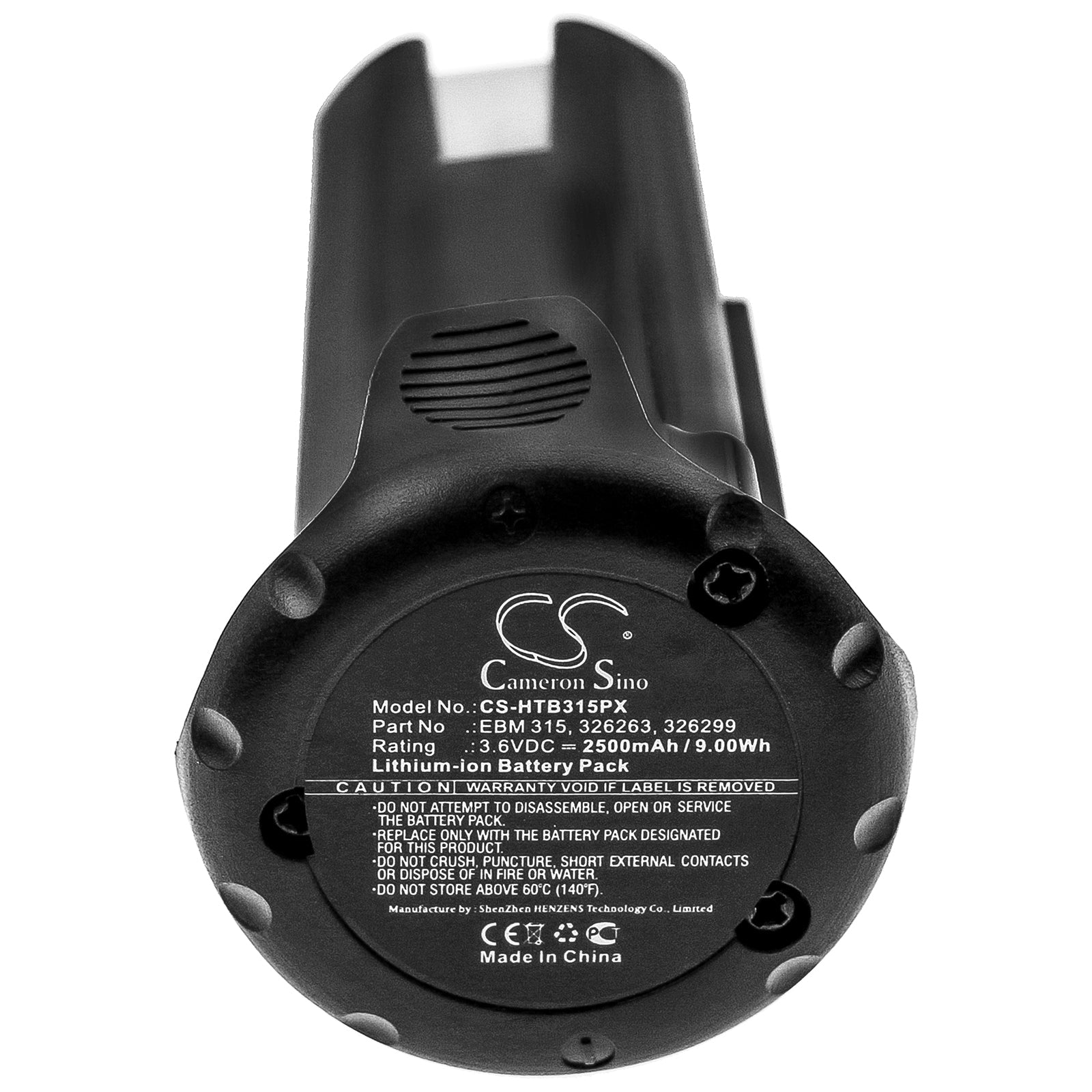 Li-ion Battery fits Hitachi, Db 3dl, Db 3dl2 3.6V, 2500mAh Power Tools Cameron Sino Technology Limited