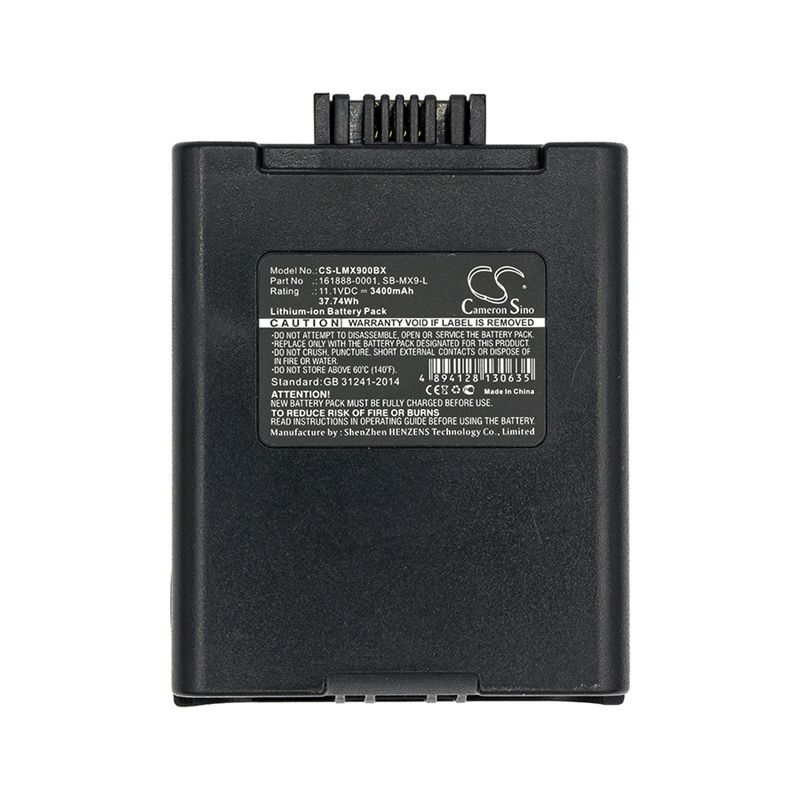Li-ion Battery fits Honeywell, Mx9380, Mx9381, Mx9382 11.1V, 3400mAh Barcode Scanner Cameron Sino Technology Limited