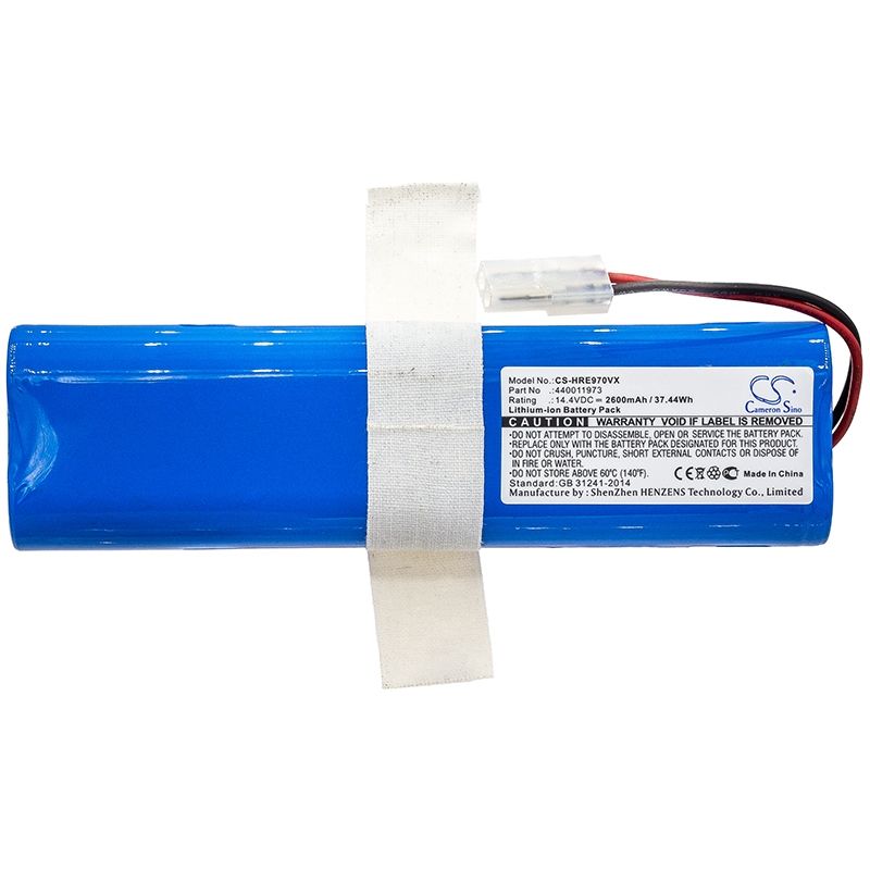 Li-ion Battery Fits Hoover, Bh70970, Rogue 970 Robot Vacuum, Rogue 970 Wi-fi Connected 14.4v, 2600mah Vacuum Cameron Sino Technology Limited