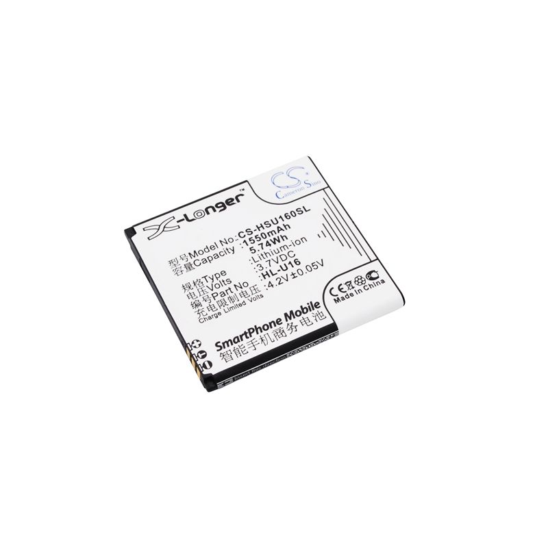Li-ion Battery fits Hosin, u16 3.7V, 1550mAh Communications Cameron Sino Technology Limited (Suspended)