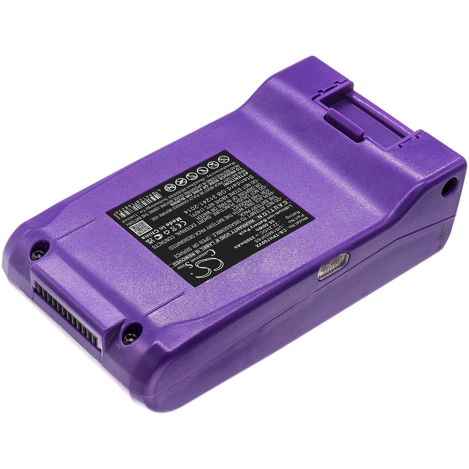 Li-ion Battery fits Hosome, Tph07 22.2V, 2500mAh Vacuum Cameron Sino Technology Limited