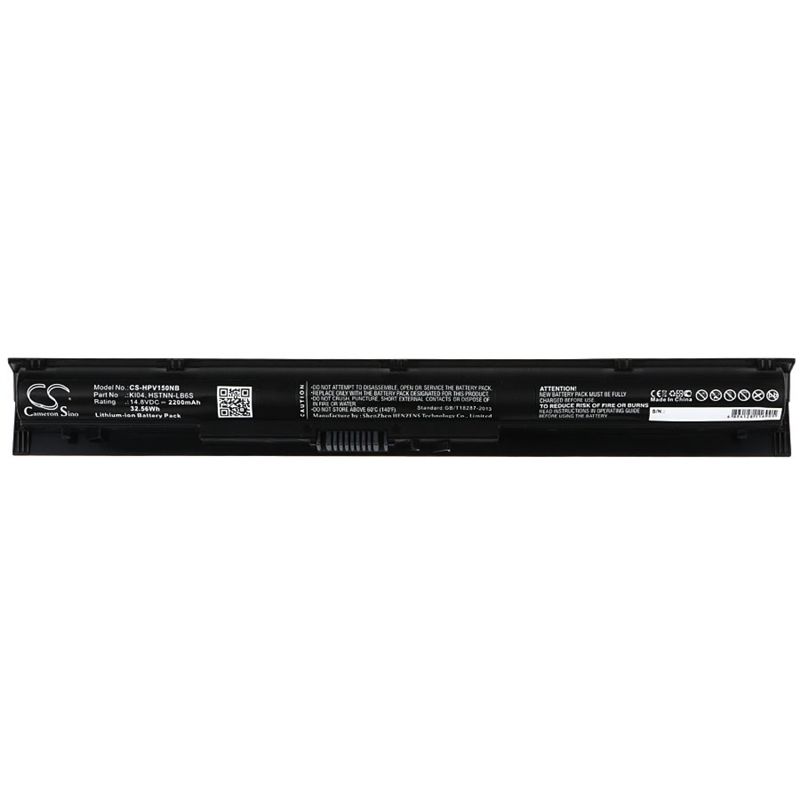 Li-ion Battery Fits Hp, 15-ak006tx, Pavilion 14-ab005tu, Pavilion 14-ab006tu 14.8v, 2200mah Notebook & Laptop Cameron Sino Technology Limited