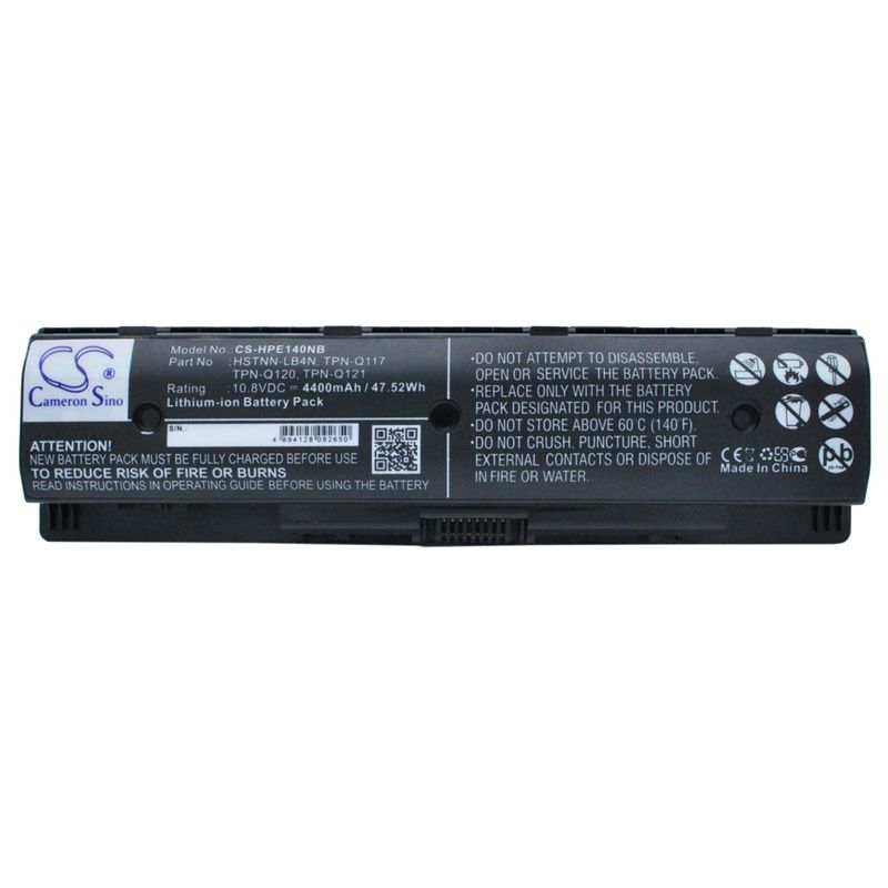 Li-ion Battery fits Hp, 15-j199, 17-d099, 17-j199 10.8V, 4400mAh Notebook & Laptop Cameron Sino Technology Limited