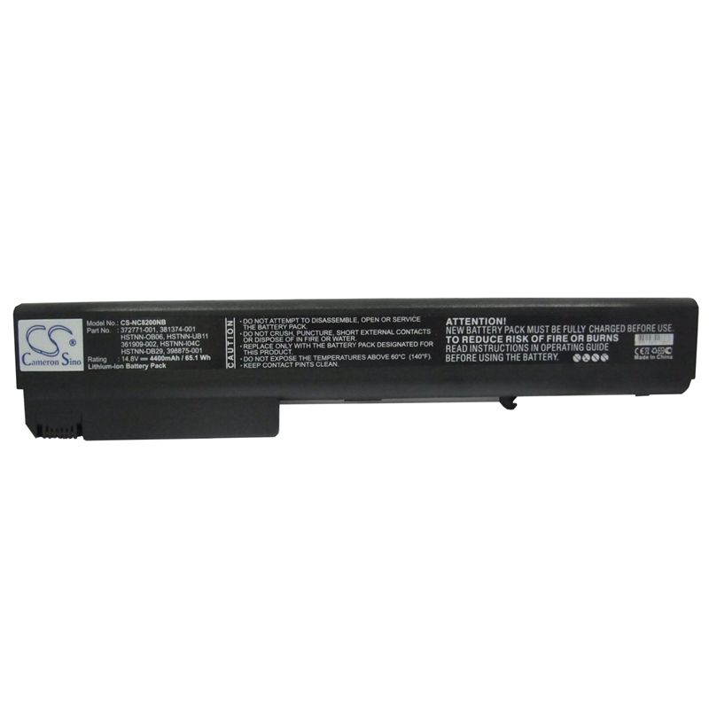 Li-ion Battery fits Hp, business Notebook 6720t, business Notebook 7400, business Notebook 8200 14.8V, 4400mAh Notebook & Laptop Cameron Sino Technology Limited