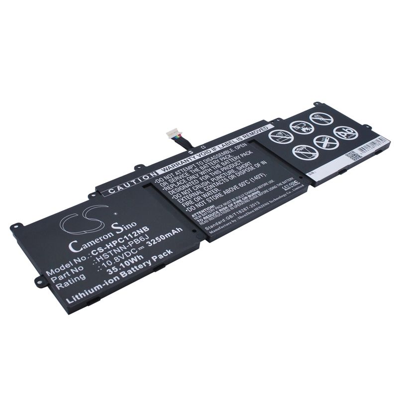 Li-ion Battery fits Hp, chromebook 11 G3, chromebook 11 G3 Pcnb, chromebook 11 G4 10.8V, 3250mAh Notebook & Laptop Cameron Sino Technology Limited