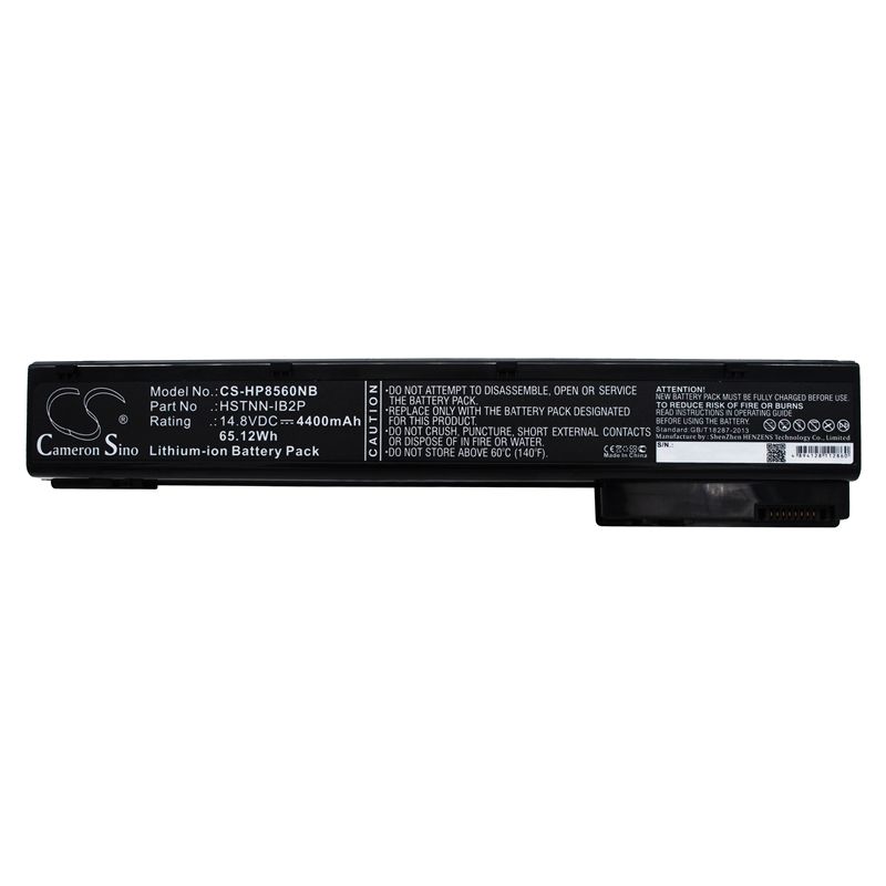 Li-ion Battery fits Hp, elitebook 8560w, elitebook 8570w, elitebook 8760w 14.8V, 4400mAh Notebook & Laptop Cameron Sino Technology Limited