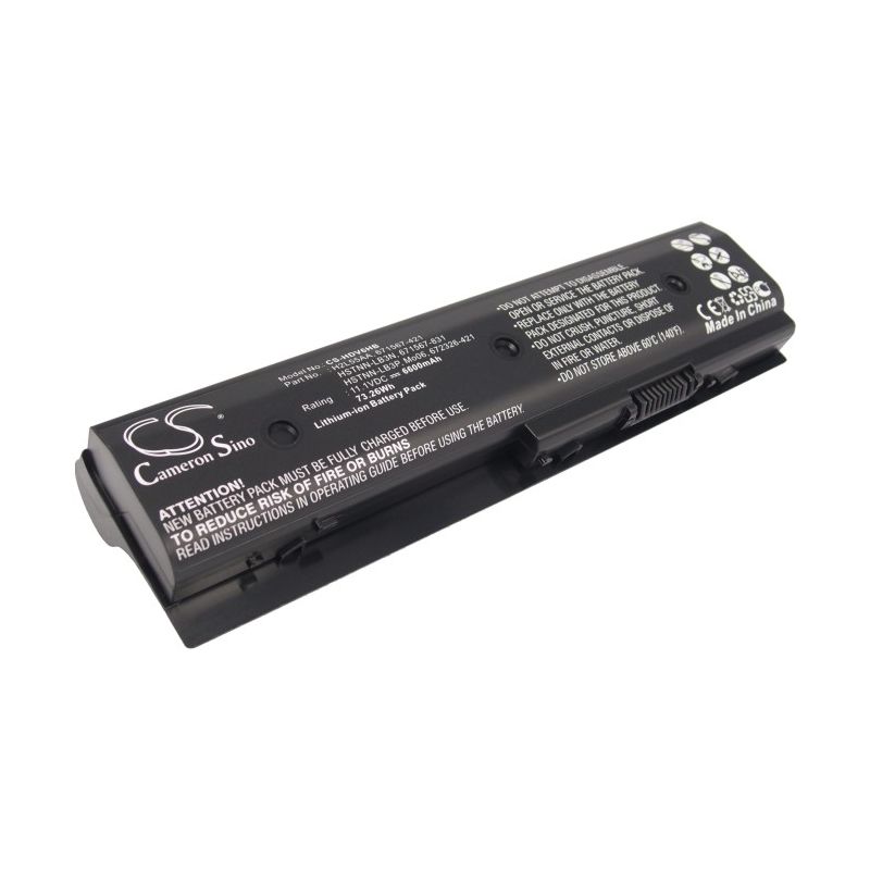 Li-ion Battery fits Hp, envy Dv4, envy Dv4-5200, envy Dv4-5200 Cto 11.1V, 6600mAh Notebook & Laptop Cameron Sino Technology Limited