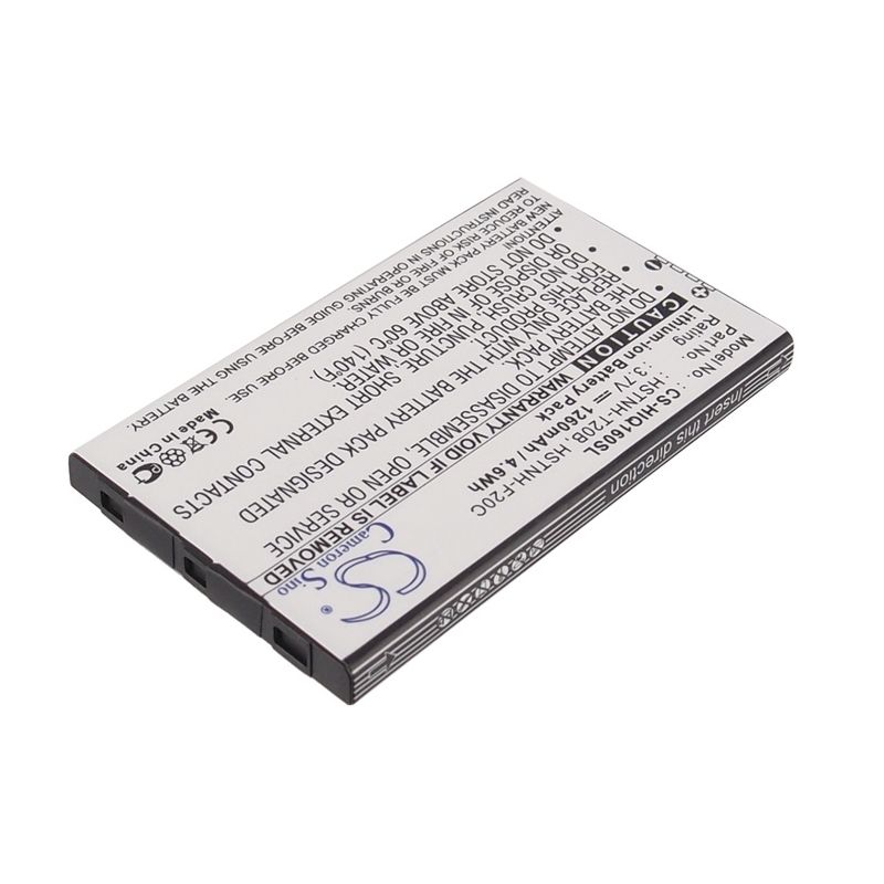 Li-ion Battery fits Hp, ipaq 530, ipaq voice messenger, silver 3.7V, 1260mAh Mobile & SmartPhone Cameron Sino Technology Limited