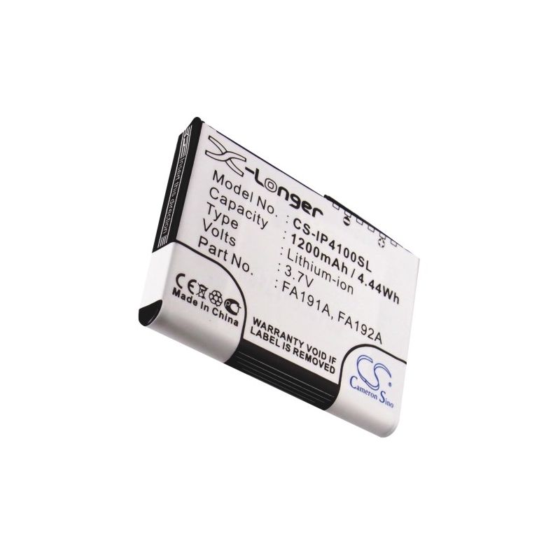 Li-ion Battery fits Hp, Ipaq H4100, Ipaq H4135, Ipaq H4150 3.7V, 1200mAh PDA & Pocket PC Cameron Sino Technology Limited