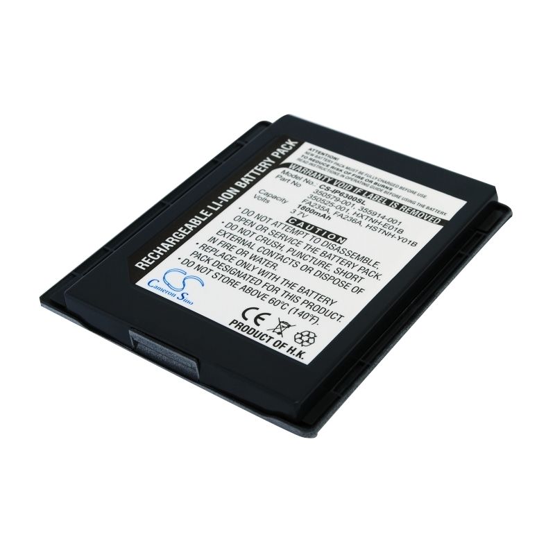 Li-ion Battery Fits Hp, Ipaq H6300, Ipaq H6310, Ipaq H6315 3.7v, 1800mah Communications Cameron Sino Technology Limited