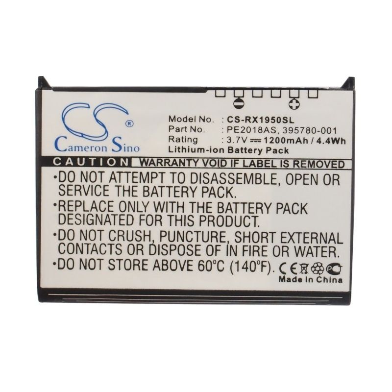 Li-ion Battery Fits Hp, Ipaq Rx1900, Ipaq Rx1950, Ipaq Rx1955 3.7v, 1200mah PDA & Pocket PC Cameron Sino Technology Limited