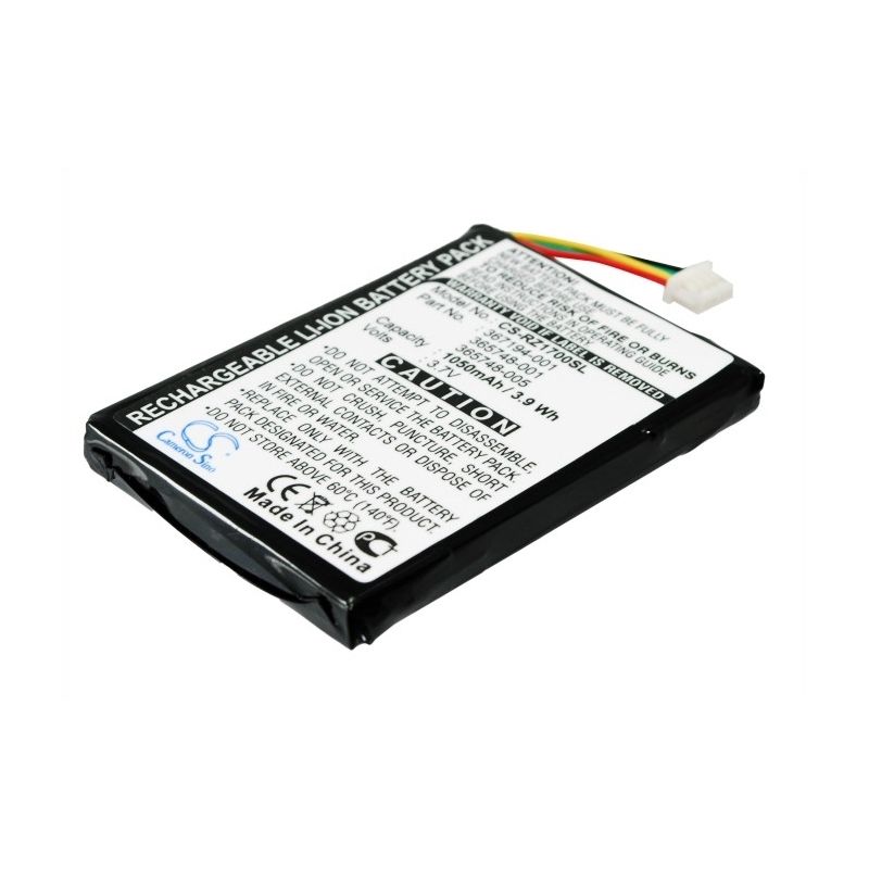 Li-ion Battery Fits Hp, Ipaq Rz1700, Ipaq Rz1710, Ipaq Rz1715 3.7v, 1050mah PDA & Pocket PC Cameron Sino Technology Limited