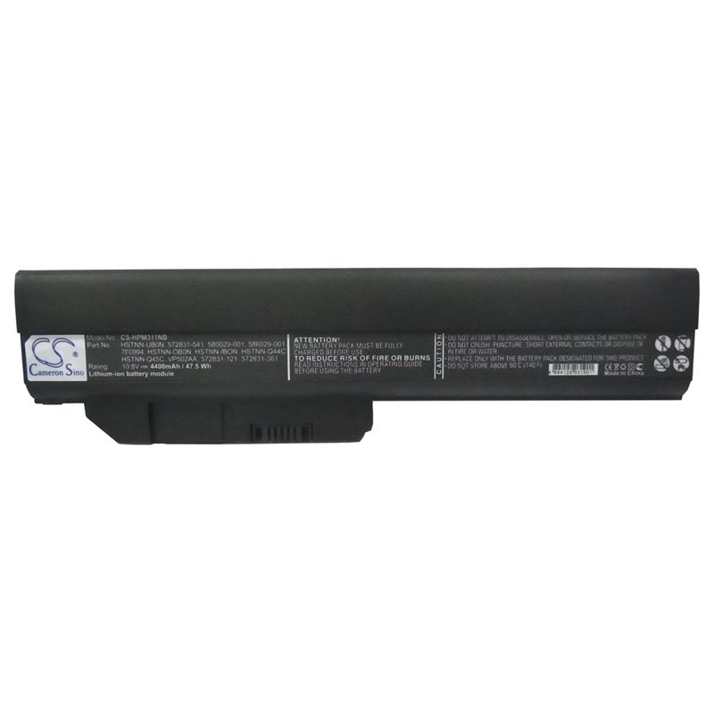 Li-ion Battery fits Hp, Mini 311, Mini 311-1000, Mini 311-1000 Cto 10.8V, 4400mAh Notebook & Laptop Cameron Sino Technology Limited