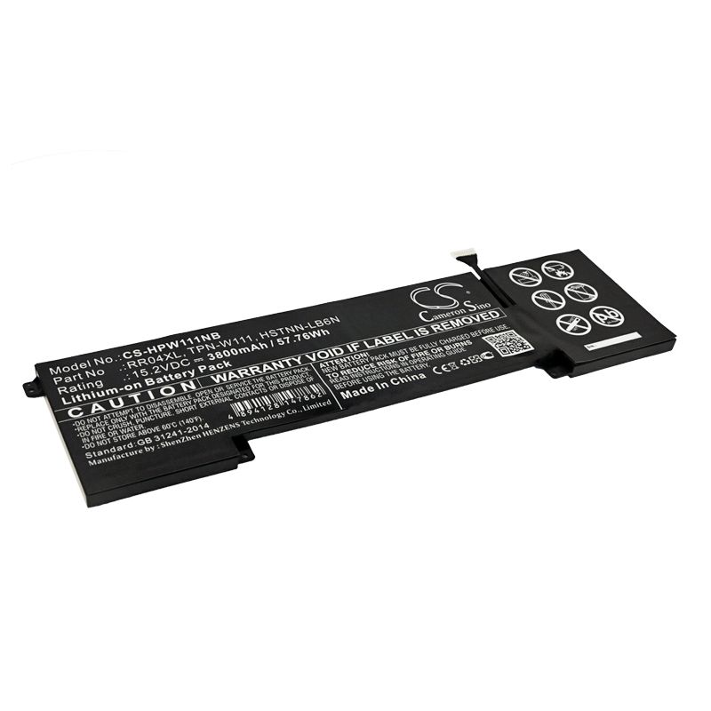 Li-ion Battery fits Hp, Omen 15, Omen 15-5000 15.2V, 3800mAh Notebook & Laptop Cameron Sino Technology Limited