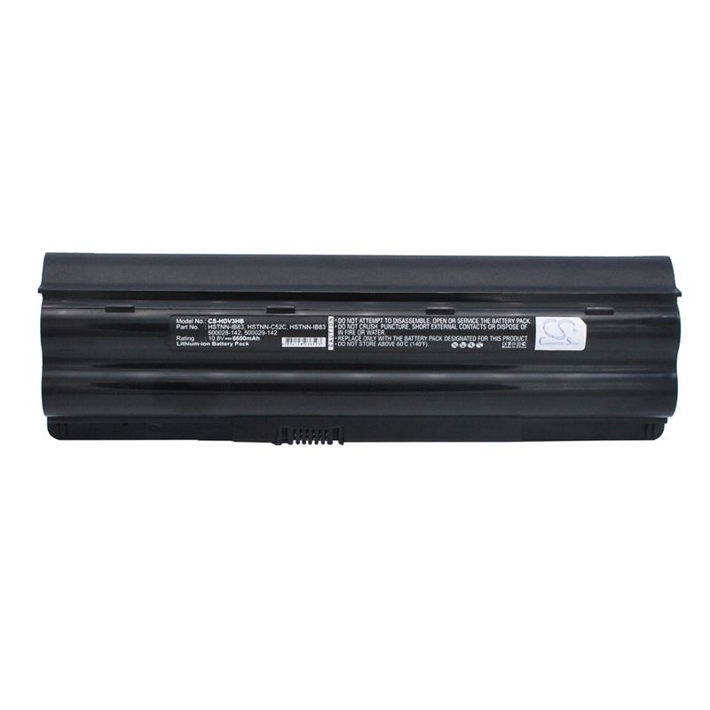 Li-ion Battery fits Hp, pavilion Dv3-1000, pavilion Dv3-1001tx, pavilion Dv3-1051xx 10.8V, 6600mAh Notebook & Laptop Cameron Sino Technology Limited