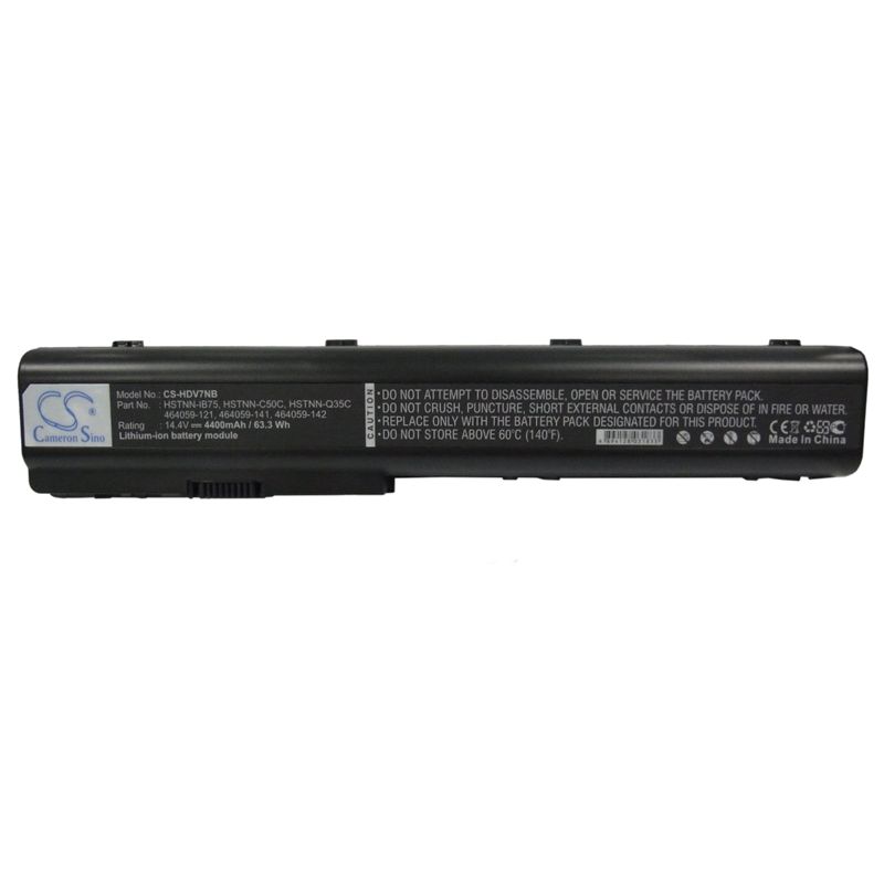 Li-ion Battery Fits Hp, Pavilion Dv7, Pavilion Dv7- 1128ca, Pavilion Dv7 Series 14.4v, 4400mah Notebook & Laptop Cameron Sino Technology Limited