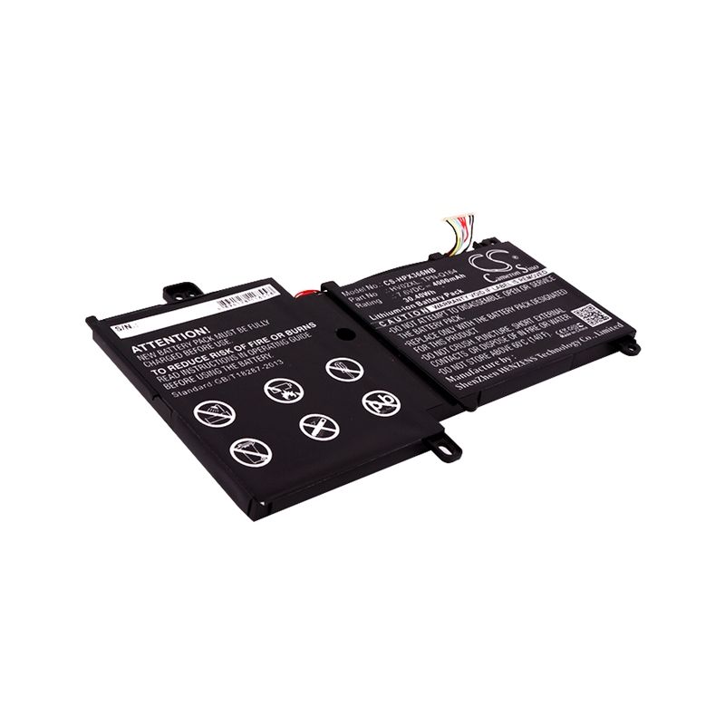 Li-ion Battery fits Hp, pavilion X360 11.6, pavilion X360 11-k, pavilion X360 11-k013cl 7.6V, 4000mAh Notebook & Laptop Cameron Sino Technology Limited