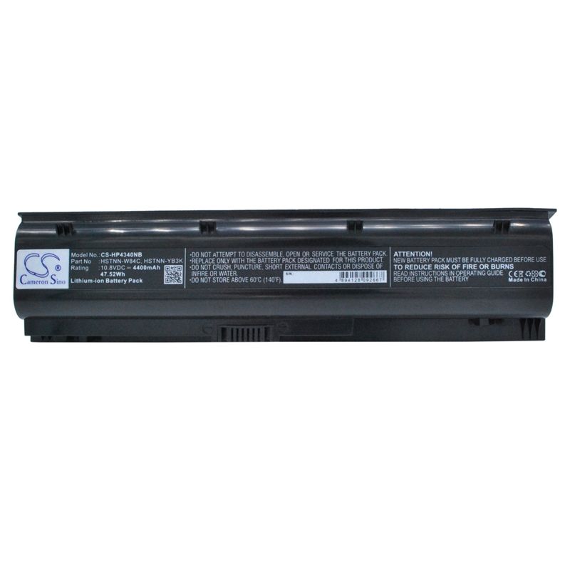 Li-ion Battery fits Hp, probook 4340s, probook 4341s 10.8V, 4400mAh Notebook & Laptop Cameron Sino Technology Limited