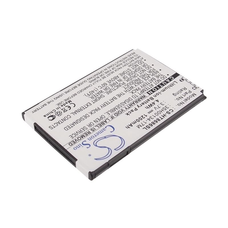 Li-ion Battery fits Htc, 7 trophy, m1, pc40100 3.7V, 1200mAh Mobile & SmartPhone Cameron Sino Technology Limited
