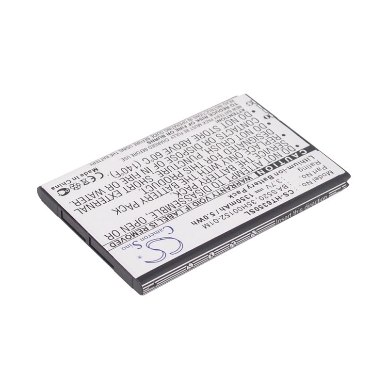 Li-ion Battery fits Htc, adr6350, adr6350vw, droid incredible 2 3.7V, 1350mAh Mobile & SmartPhone Cameron Sino Technology Limited