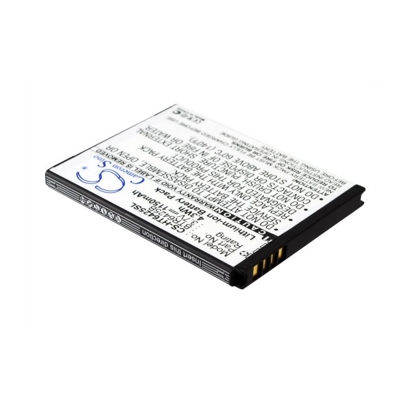 Li-ion Battery fits Htc, adr6425, adr6425lvw, desire sv 3.7V, 1150mAh Mobile & SmartPhone Cameron Sino Technology Limited