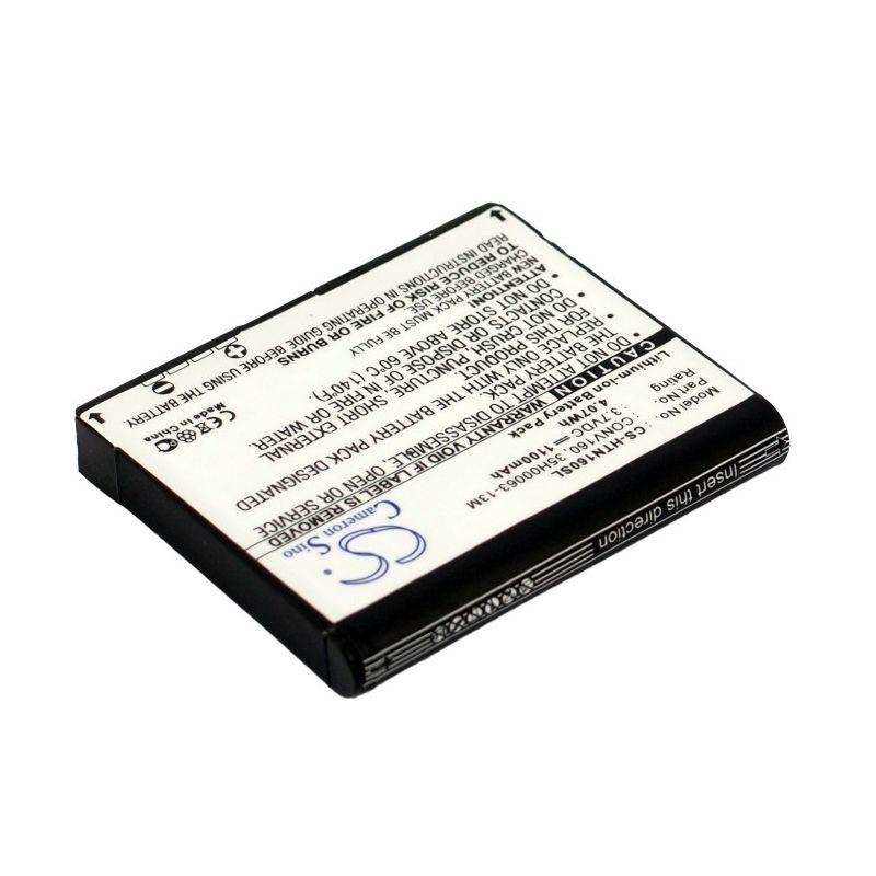 Li-ion Battery fits Htc, converse 100, h4242, t-mobile 3.7V, 1100mAh Mobile & SmartPhone Cameron Sino Technology Limited