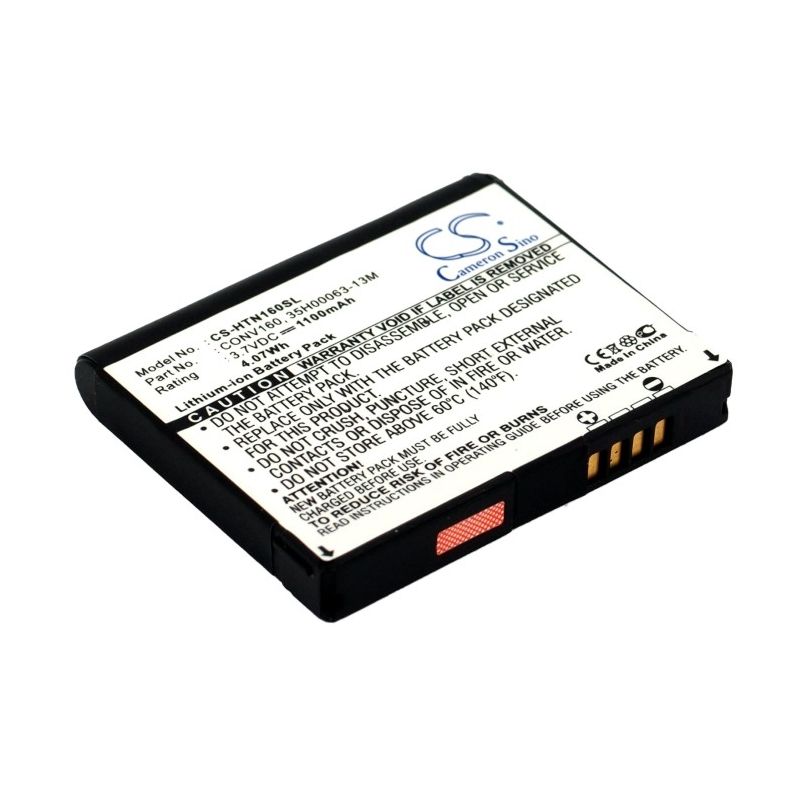 Li-ion Battery fits Htc, converse 100, h4242, t-mobile 3.7V, 1100mAh Mobile & SmartPhone Cameron Sino Technology Limited