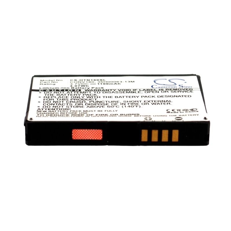 Li-ion Battery fits Htc, converse 100, h4242, t-mobile 3.7V, 1100mAh Mobile & SmartPhone Cameron Sino Technology Limited