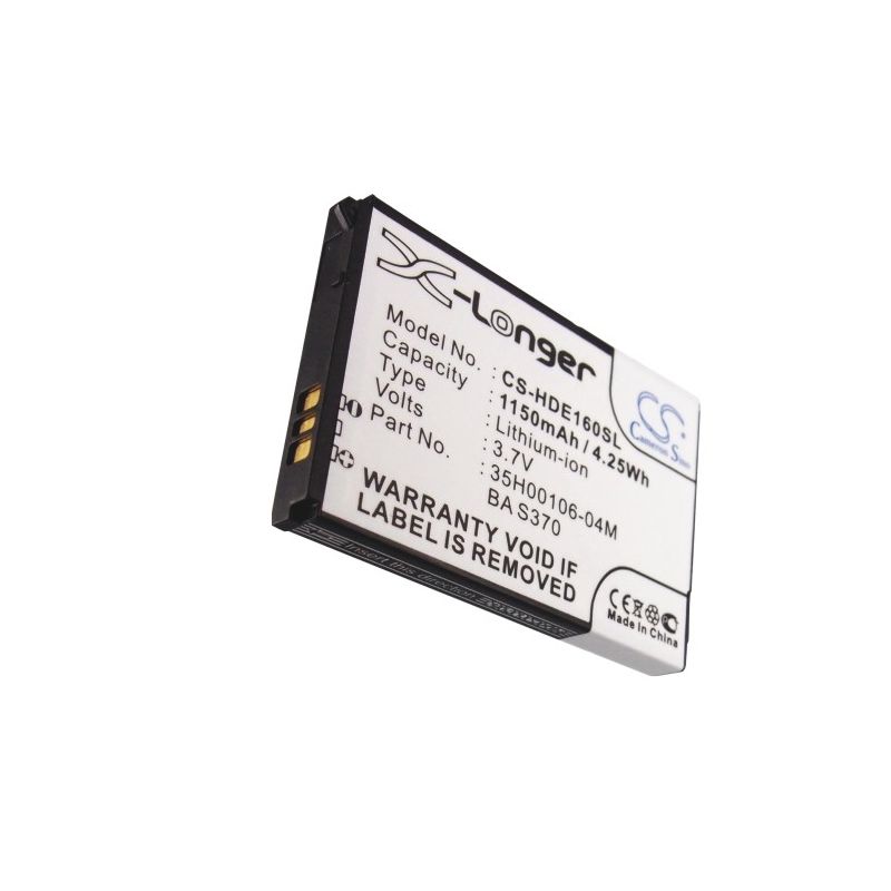 Li-ion Battery fits Htc, dream, dream 100, t-mobile 3.7V, 1150mAh Communications Cameron Sino Technology Limited (Suspended)