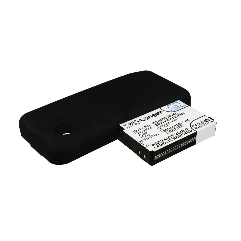 Li-ion Battery Fits Htc, Dream, Dream 100, T-mobile 3.7v, 2200mah Communications Cameron Sino Technology Limited