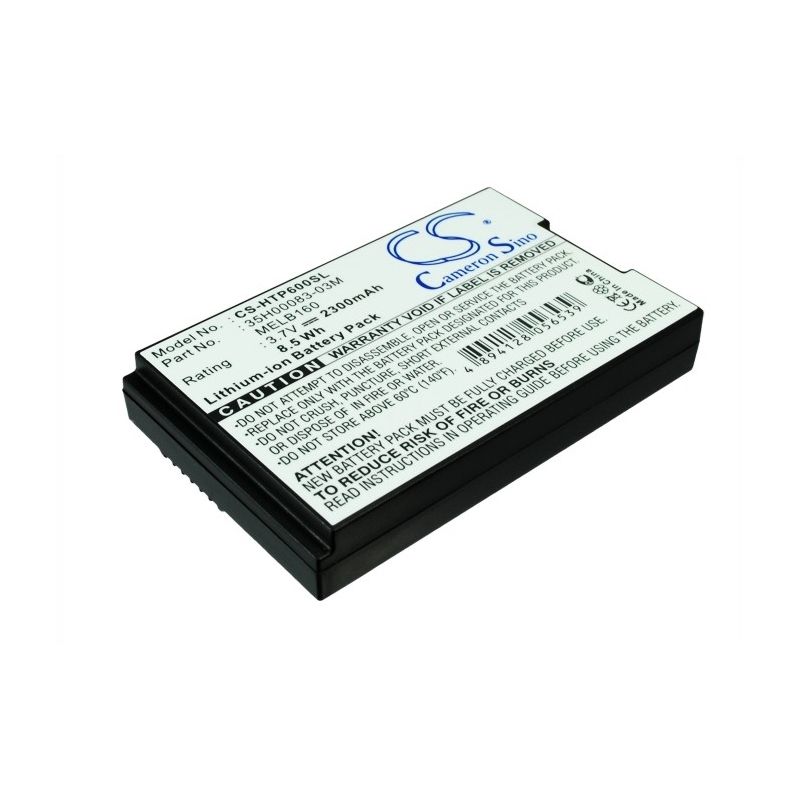 Li-ion Battery fits Htc, p6000 census 3.7V, 2300mAh Mobile & SmartPhone Cameron Sino Technology Limited