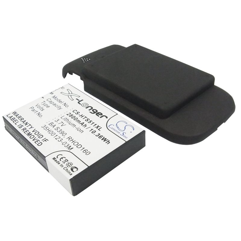 Li-ion Battery fits Htc, s511, snap, sprint 3.7V, 2800mAh Communications Cameron Sino Technology Limited
