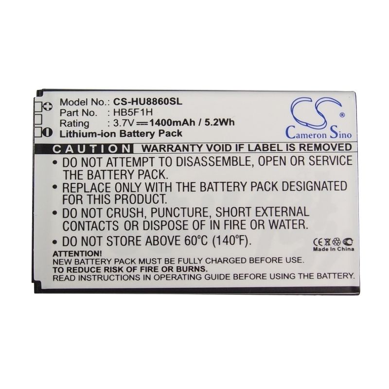 Li-ion Battery fits Huawei, activa 4g, honor, m886 3.7V, 1400mAh Mobile & SmartPhone Cameron Sino Technology Limited