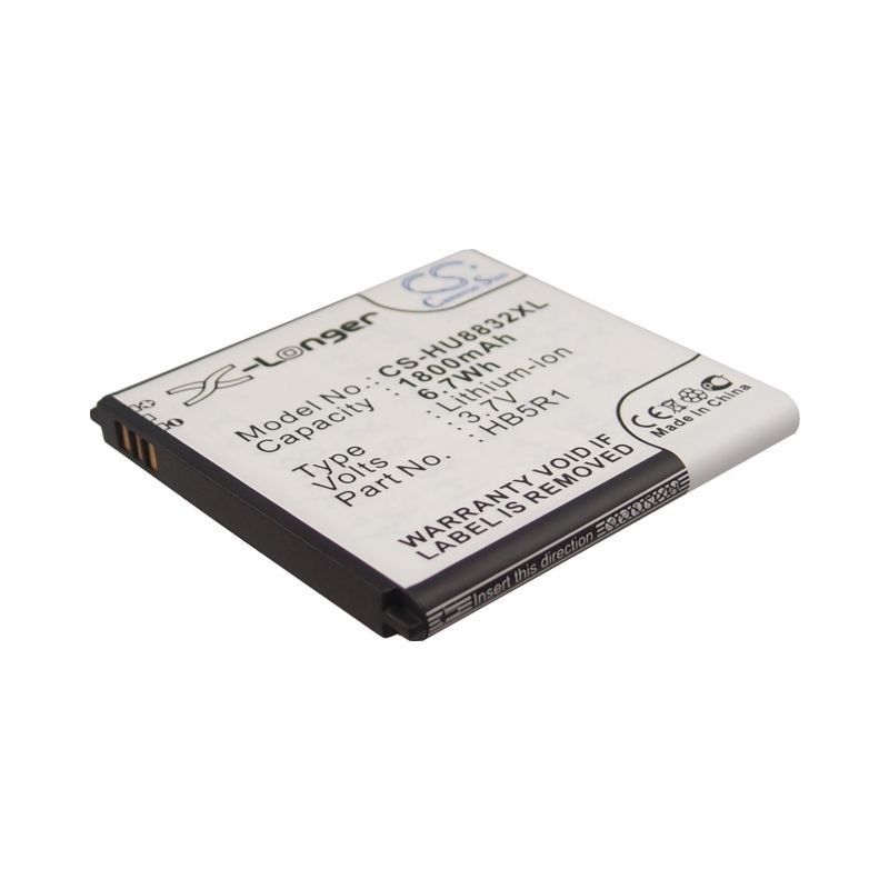 Li-ion Battery fits Huawei, ascend g500d, ascend g600, ascend p1 lte 201hw 3.7V, 1800mAh Communications Cameron Sino Technology Limited (Suspended)