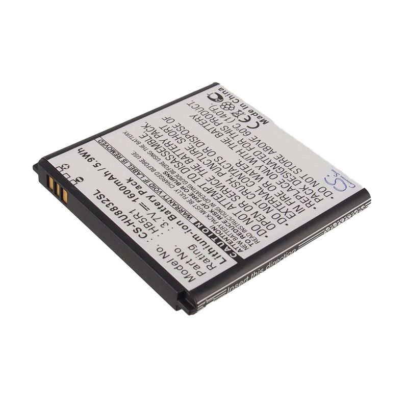 Li-ion Battery fits Huawei, ascend g500d, ascend p1 lte 201hw, panama 3.7V, 1600mAh Mobile & SmartPhone Cameron Sino Technology Limited