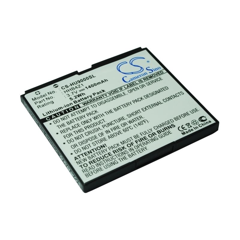 Li-ion Battery fits Huawei, ascend x, ideos u9000, ideos x6 3.7V, 1400mAh Mobile & SmartPhone Cameron Sino Technology Limited