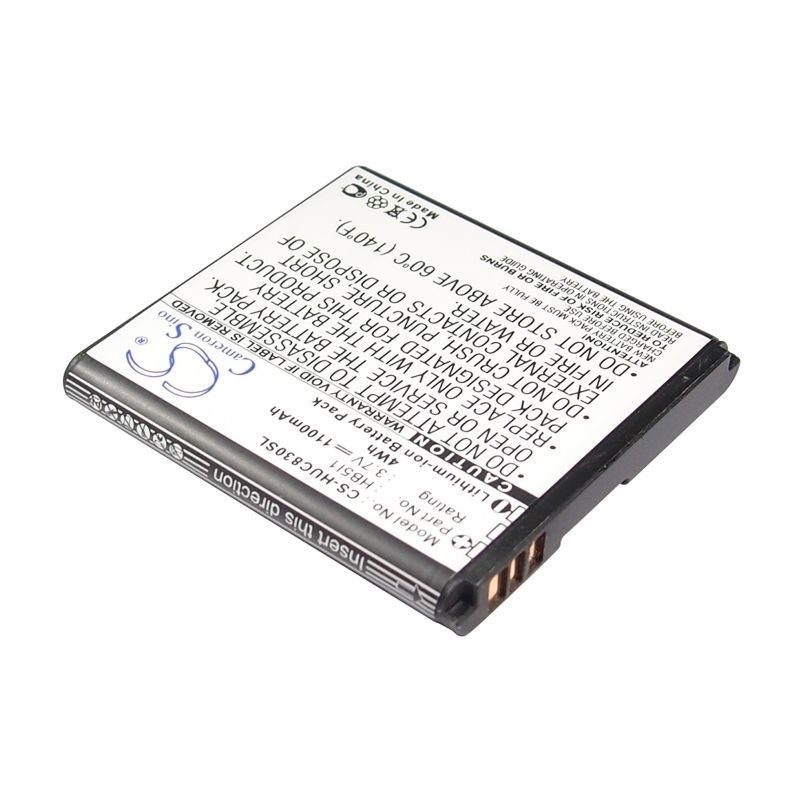 Li-ion Battery fits Huawei, boulder, c6110, c6200 3.7V, 1100mAh Communications Cameron Sino Technology Limited (Suspended)