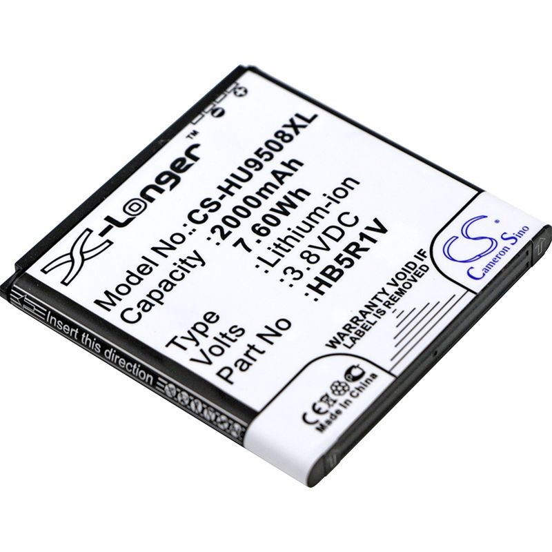 Li-ion Battery fits Huawei, hn3-u01, honor 2, honor 3 3.8V, 2000mAh Mobile & SmartPhone Cameron Sino Technology Limited