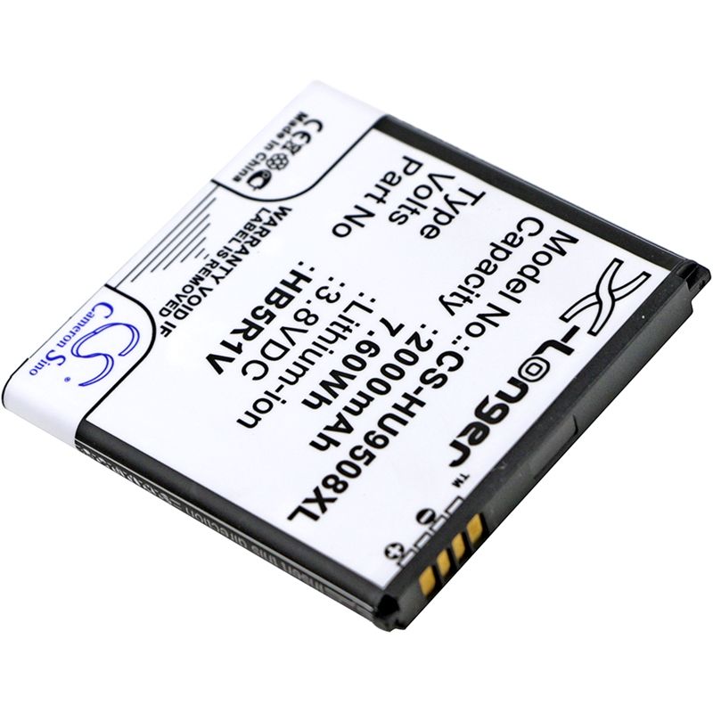 Li-ion Battery fits Huawei, hn3-u01, honor 2, honor 3 3.8V, 2000mAh Mobile & SmartPhone Cameron Sino Technology Limited