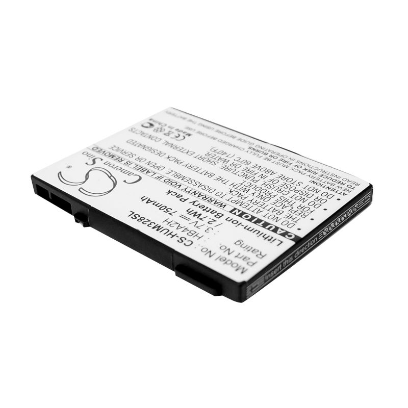 Li-ion Battery fits Huawei, hwz10, m328, pbh12 3.7V, 750mAh Communications Cameron Sino Technology Limited
