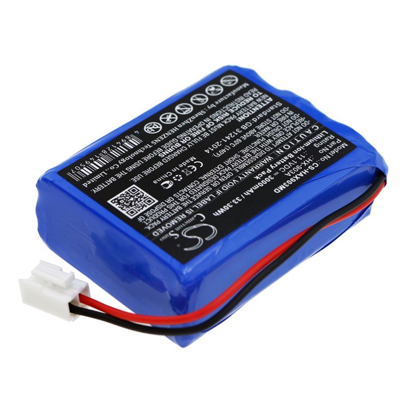 Li-ion Battery fits Huaxi, Hx-903a 11.1V, 3000mAh Medical Cameron Sino Technology Limited