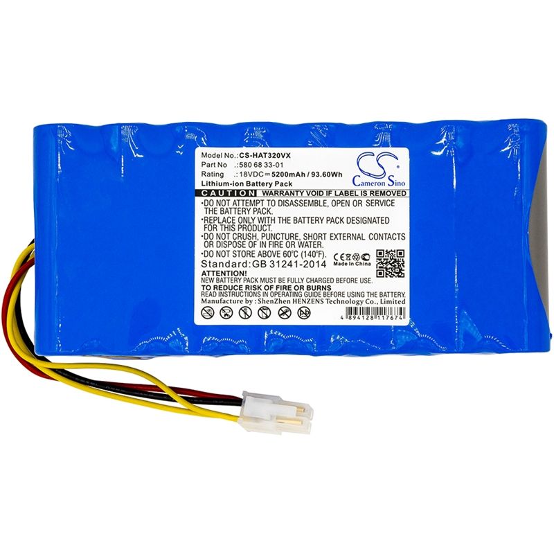 Li-ion Battery Fits Husqvarna, Am430x, Autmower 430x, Automower 320 18v, 5200mah Lawn Mowers Cameron Sino Technology Limited
