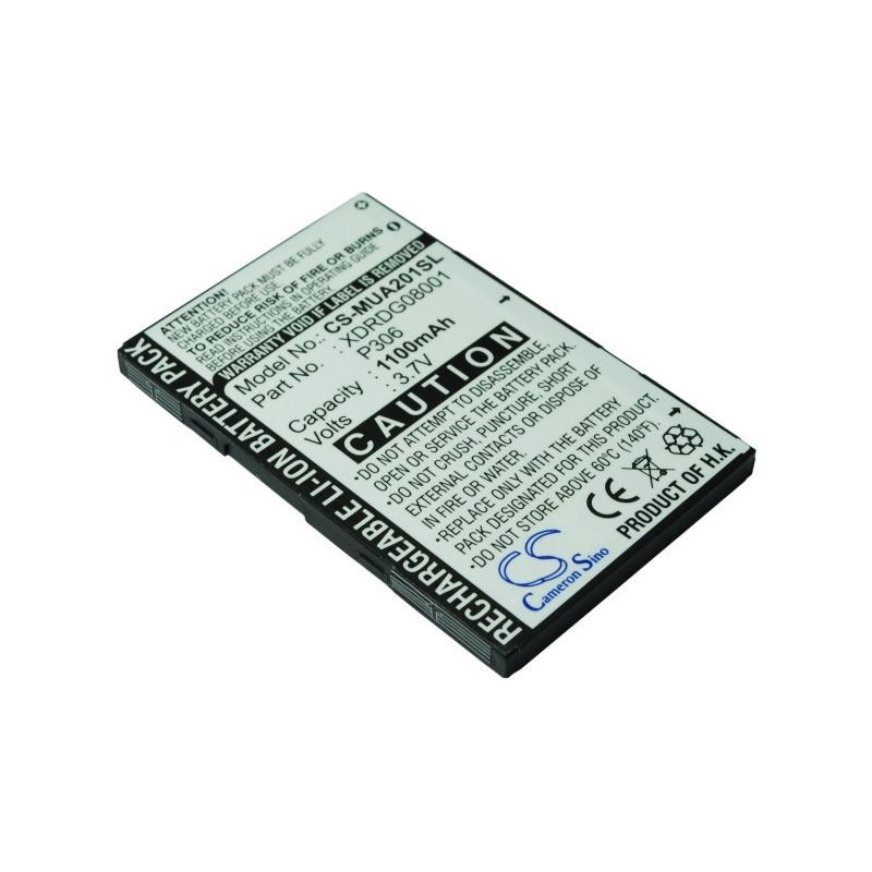 Li-ion Battery fits I-mate, jama 201, p306 3.7V, 1100mAh Mobile & SmartPhone Cameron Sino Technology Limited