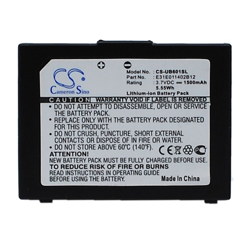 Li-ion Battery fits I-mate, jaq 3.7V, 1500mAh Communications Cameron Sino Technology Limited (Suspended)